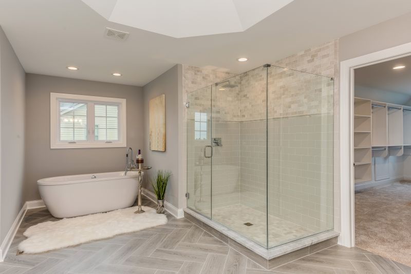 Renovated Shower Spaces